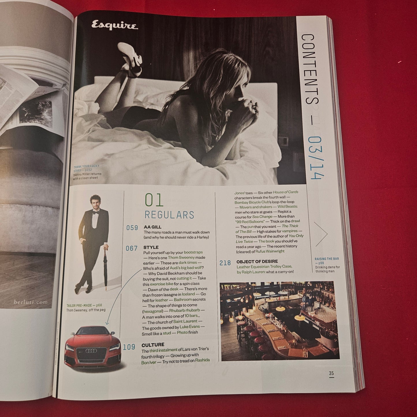 Esquire UK Magazine March 2014 (1260) Sienna Miller David Beckham Katy Perry