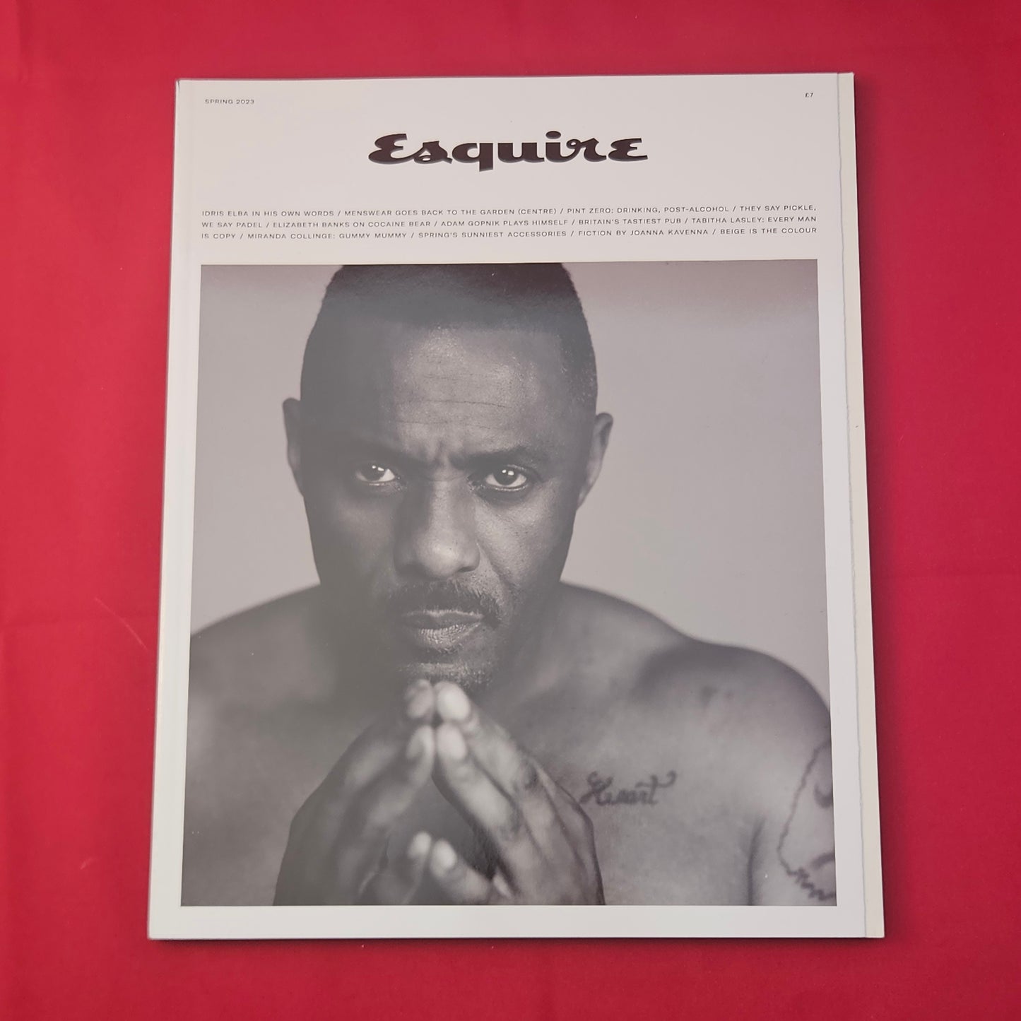 Esquire UK Magazine Spring 2023 (1263) Idris Elba Elizabeth Banks Yayoi Kusama