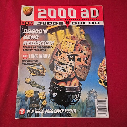 2000 AD Comic Magazine Prog 954 25 August 1995 (1266) Judge Dredd Chris Foss