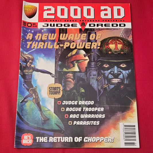 2000 AD Comic Magazine Prog 964 3 Nov 1995 (1266) Judge Dredd Chopper Rogue Trooper