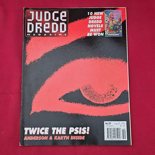 Judge Dredd Megazine No. 59 5 August 1994 (1266) Anderson Karyn Carlos Ezquerra