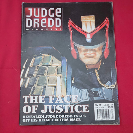 Judge Dredd Megazine No. 83 July 07 1995 (1266) Face of Justice Final Issue Vol 2