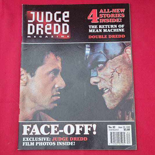 Judge Dredd Megazine No. 82 23 June 1995 (1266) Mean Machine Stallone Movie Photos