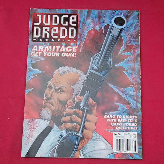 Judge Dredd Megazine No. 66 11 Nov 1994 (1266) Armitage Wilderlands Brit-Cit