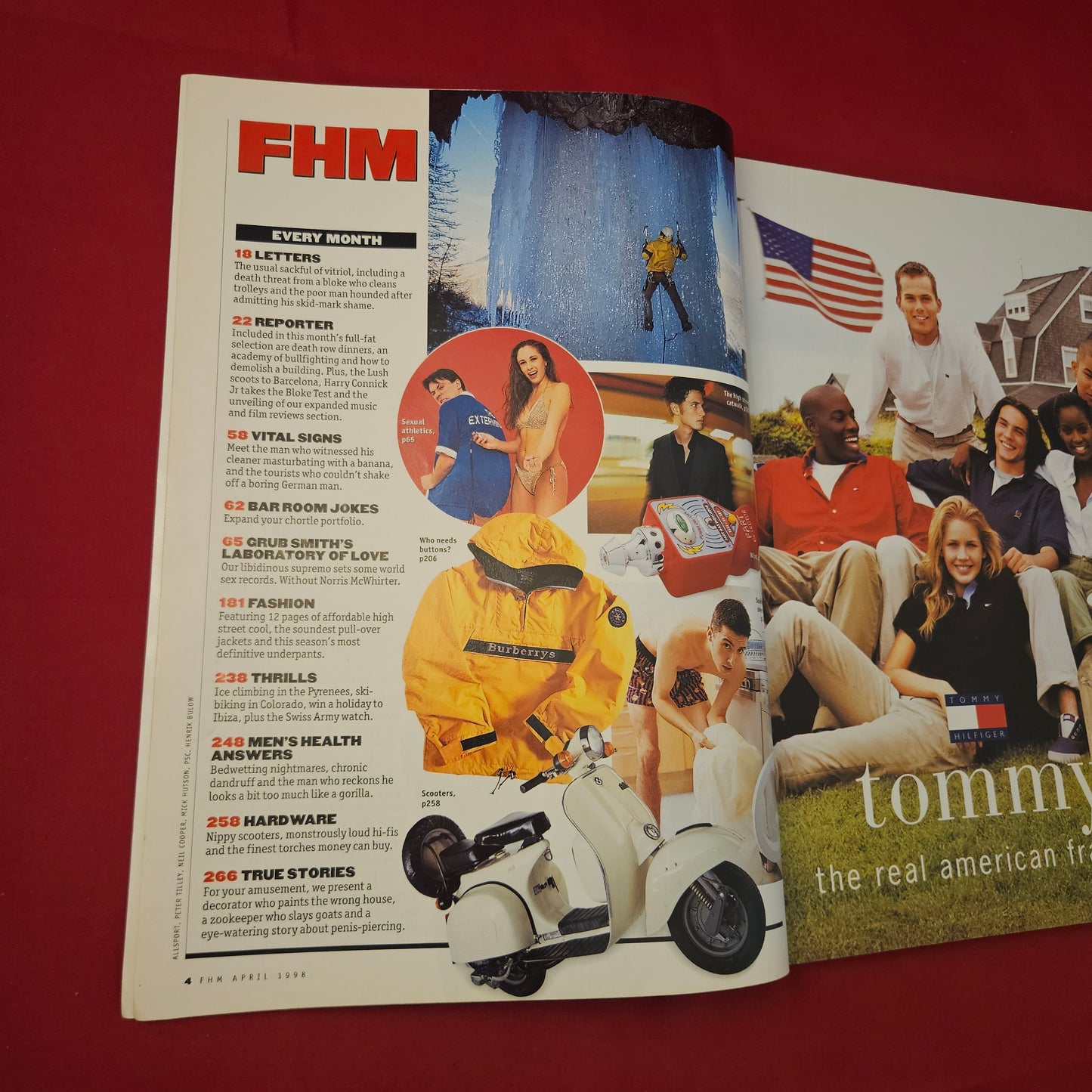 FHM Magazine April 1998 (1271) Jenny McCarthy Yasmin Le Bon Denzel Washington