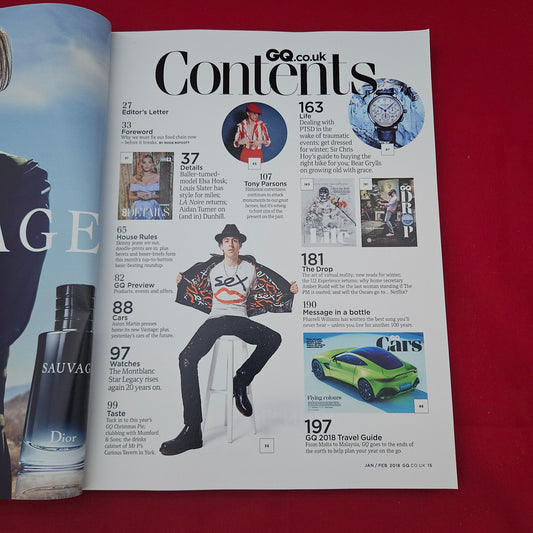 GQ Magazine UK Jan/Feb 2018 (1276) Matt Smith The Jacksons Charlie Brooker