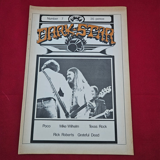 Dark Star Magazine February 1977 (1277) Vol 2 No 1 Poco Texas Rock Grateful Dead