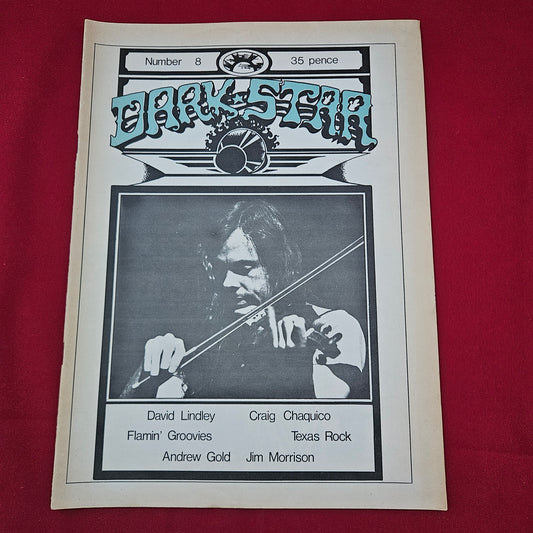 Dark Star Magazine April 1977 (1277) Vol 2 No 2 David Lindley Jim Morrison