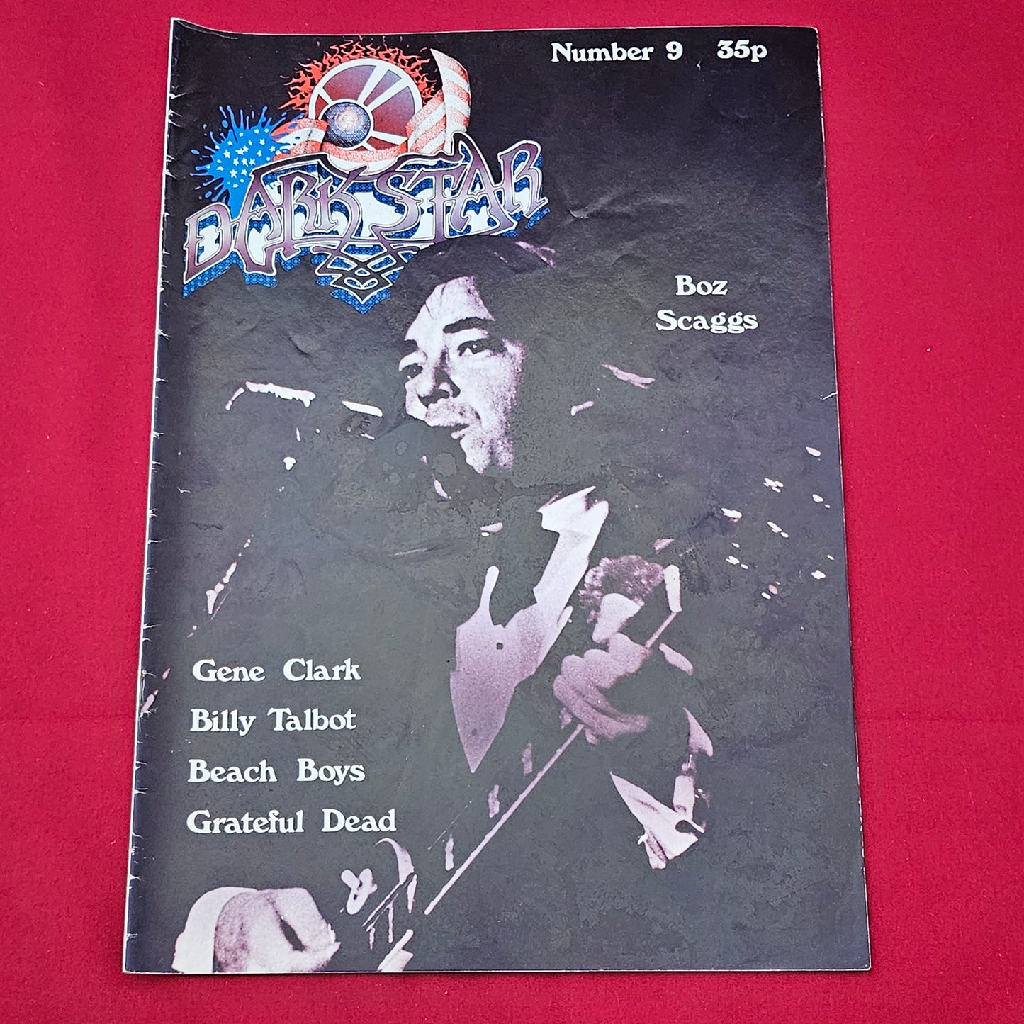 Dark Star Magazine June 1977 (1277) Vol 2 No 3 Boz Scaggs Gene Clark Beach Boys