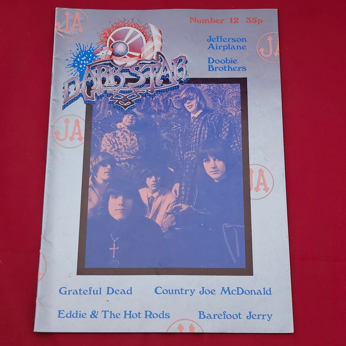 Dark Star Magazine December 1977 (1277) Vol 2 No 6 Jefferson Airplane Doobie Bros