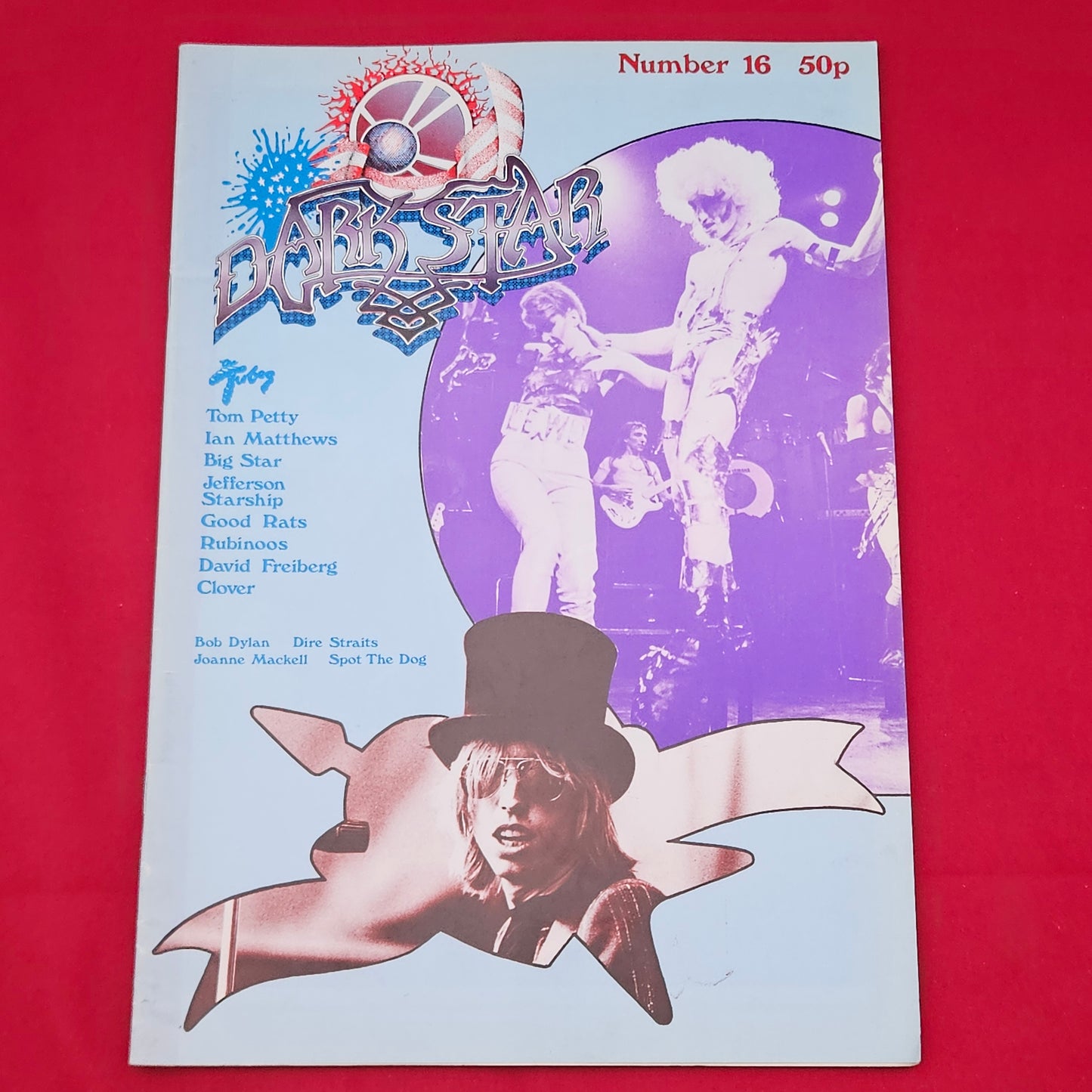Dark Star Magazine August 1978 (1277) Vol 3 No 4 Tom Petty The Tubes Big Star