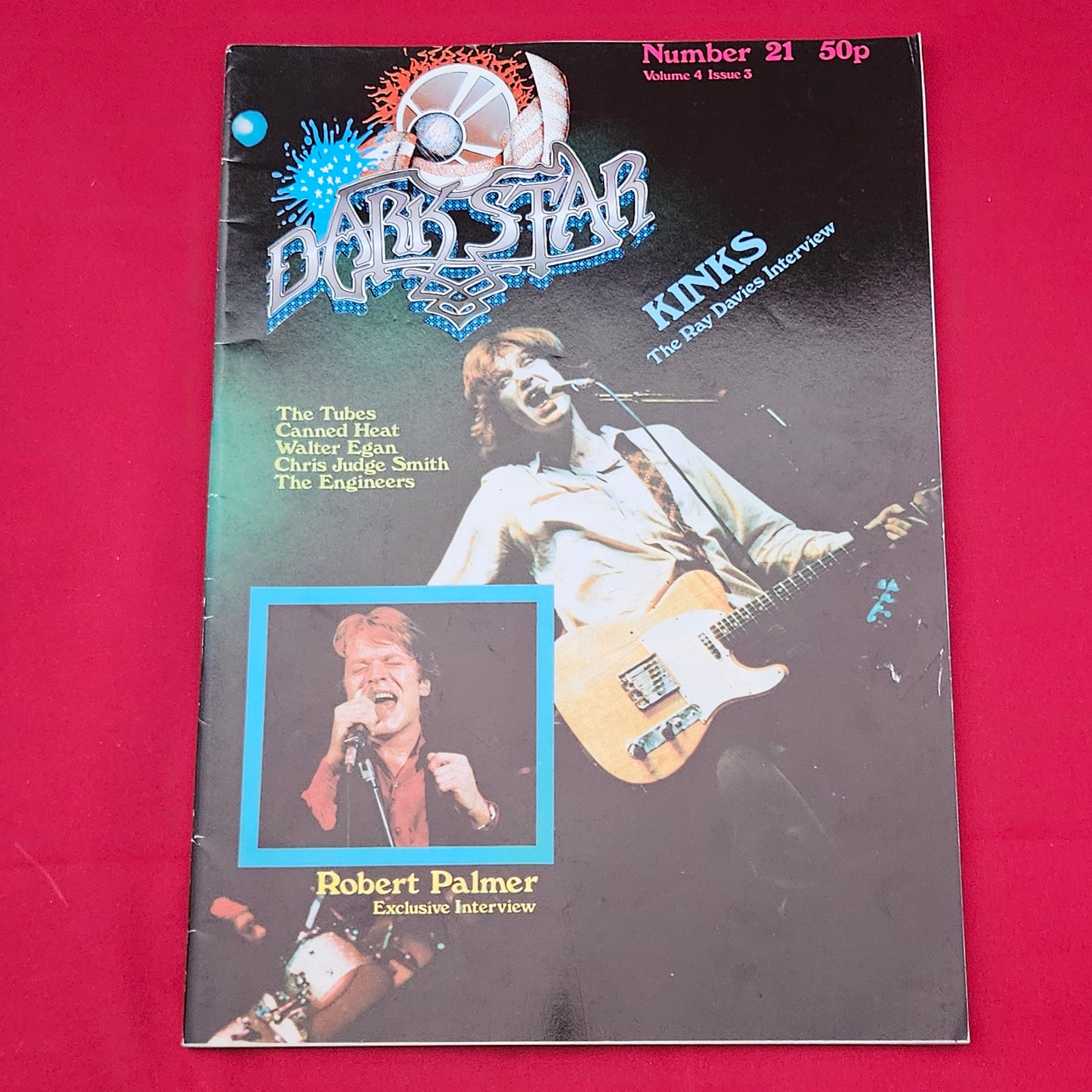 Dark Star Magazine July 1979 (1277) Vol 4 No 3 Kinks Ray Davies Robert Palmer