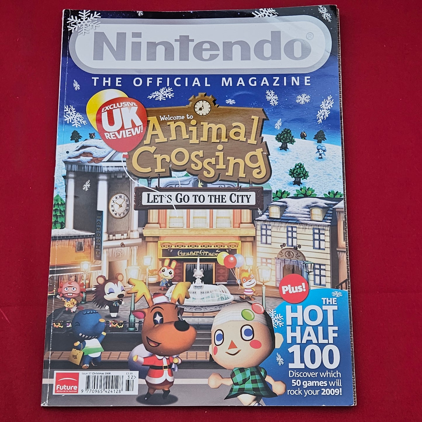 Official Nintendo Magazine Christmas 2008 (1278) Issue 37 Animal Crossing Wii