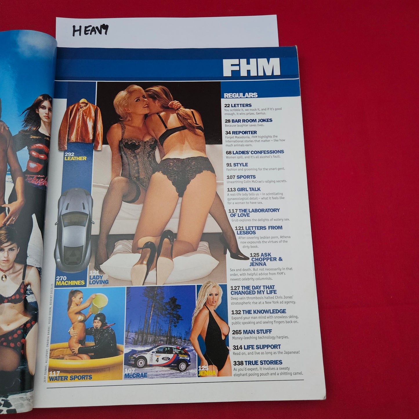 FHM Magazine  November 2001  (1280) Tara Reid Lisa Left Eye Lopes Puff Daddy Slipknot