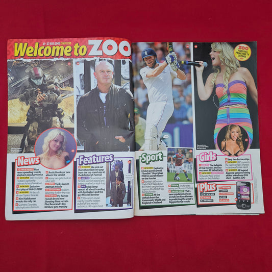 ZOO Magazine 21 - 27 August 2009 (1283) POSTER Aisleyne Horgan-Wallace Pixie Lott Halo 3