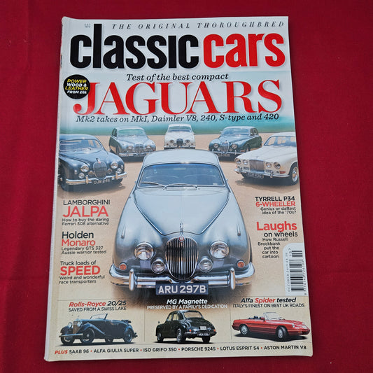 Classic Cars Magazine October 2012 (1285) Jaguars Mk2 Lamborghini Jalpa Monaro