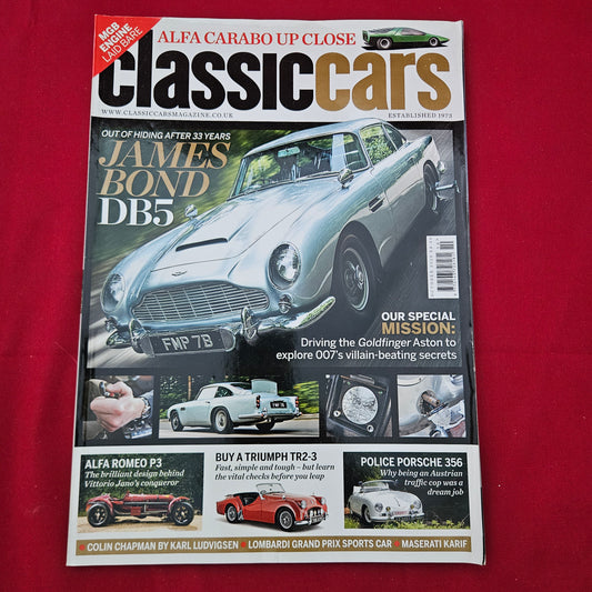 Classic Cars Magazine October 2010 (1285) James Bond Aston Martin DB5 Porsche