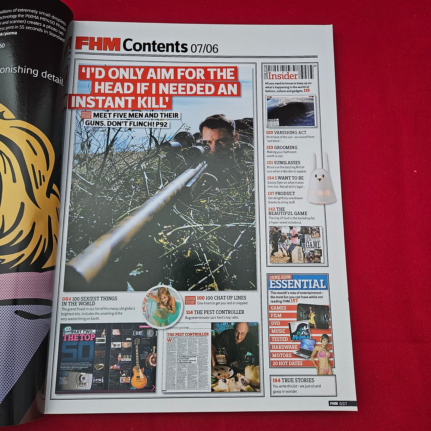 FHM Magazine July 2006 (1286) Nikki Sanderson Charlize Theron World Cup Special