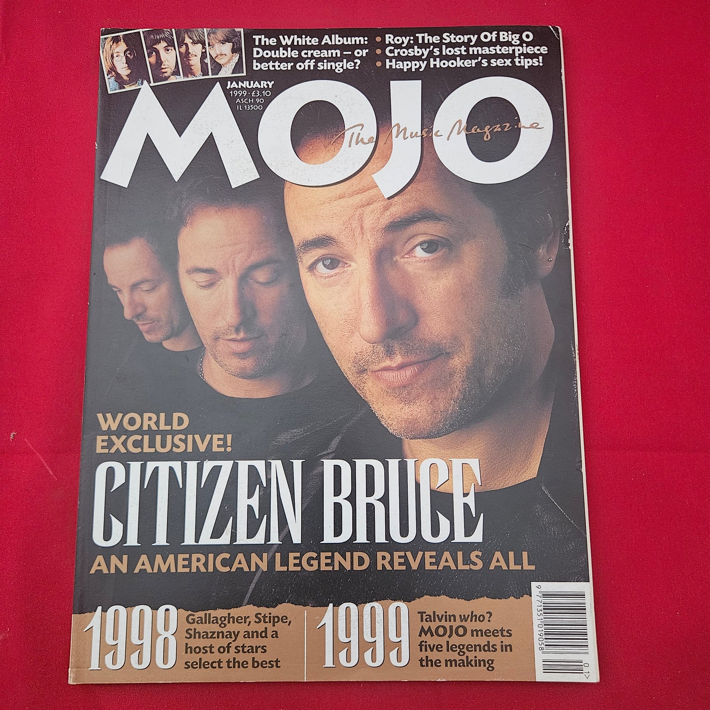 Mojo Magazine January 1999 (1287) Issue 62 Bruce Springsteen Roy Orbison Beatles
