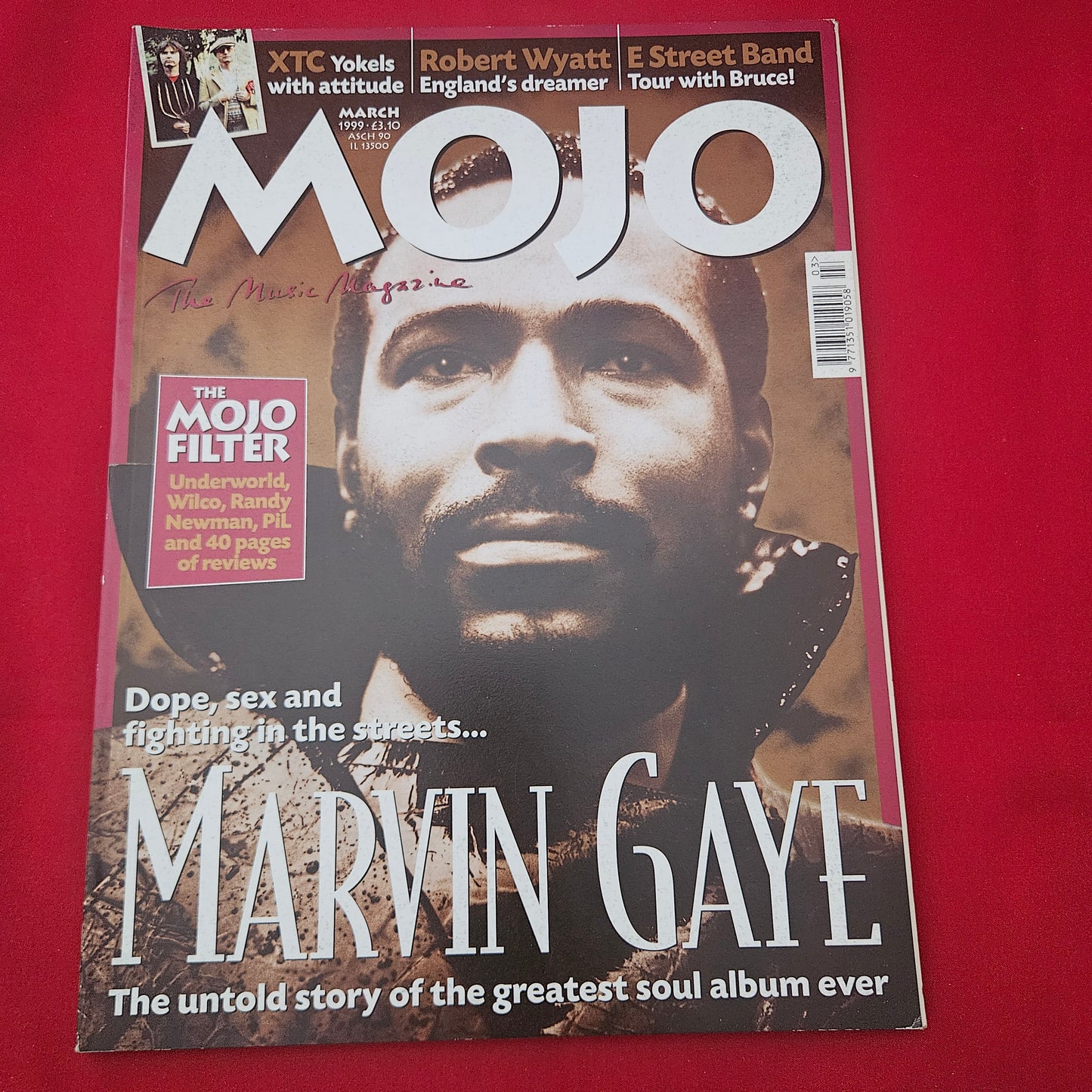 MOJO Magazine March 1999 (1287) Issue 64 Marvin Gaye XTC Robert Wyatt The Corrs