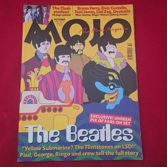 Mojo Magazine October 1999 (1287) Issue 71 Beatles Yellow Submarine The Clash