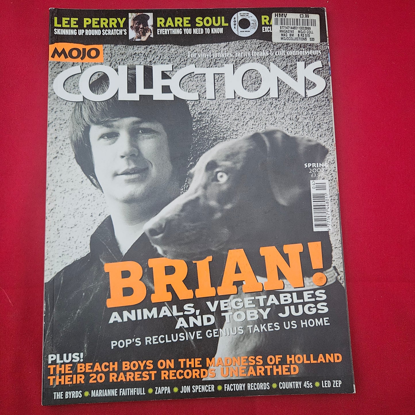 Mojo Collections Magazine Spring 2002 (1288) Brian Wilson Beach Boys Zappa Northern Soul