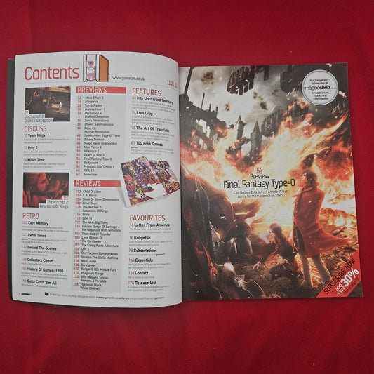 gamesTM Magazine Issue 110 (1289) Assassin's Creed Revelations LA Noire Witcher