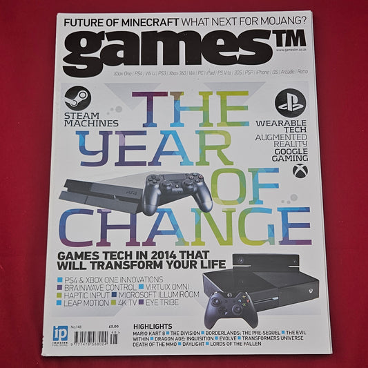gamesTM Magazine Issue 148 (1289) PS4 Xbox One The Division Mario Kart Minecraft