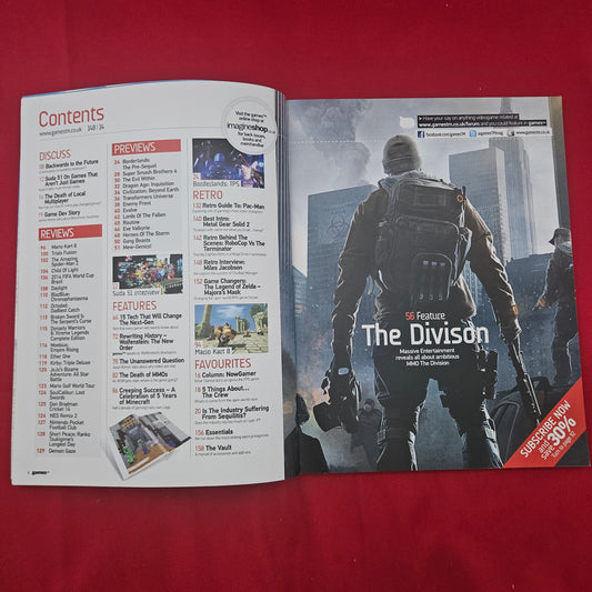 gamesTM Magazine Issue 148 (1289) PS4 Xbox One The Division Mario Kart Minecraft