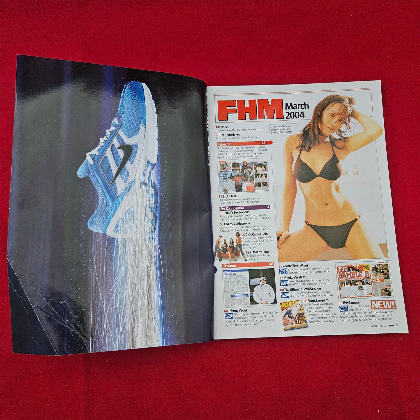 FHM Magazine March 2004 (1290) Laila Rouass Paris Hilton Frank Lampard