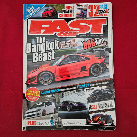Fast Car Magazine November 2017 #387 (1294) MR2 Turbo 350Z E36 Volksrod