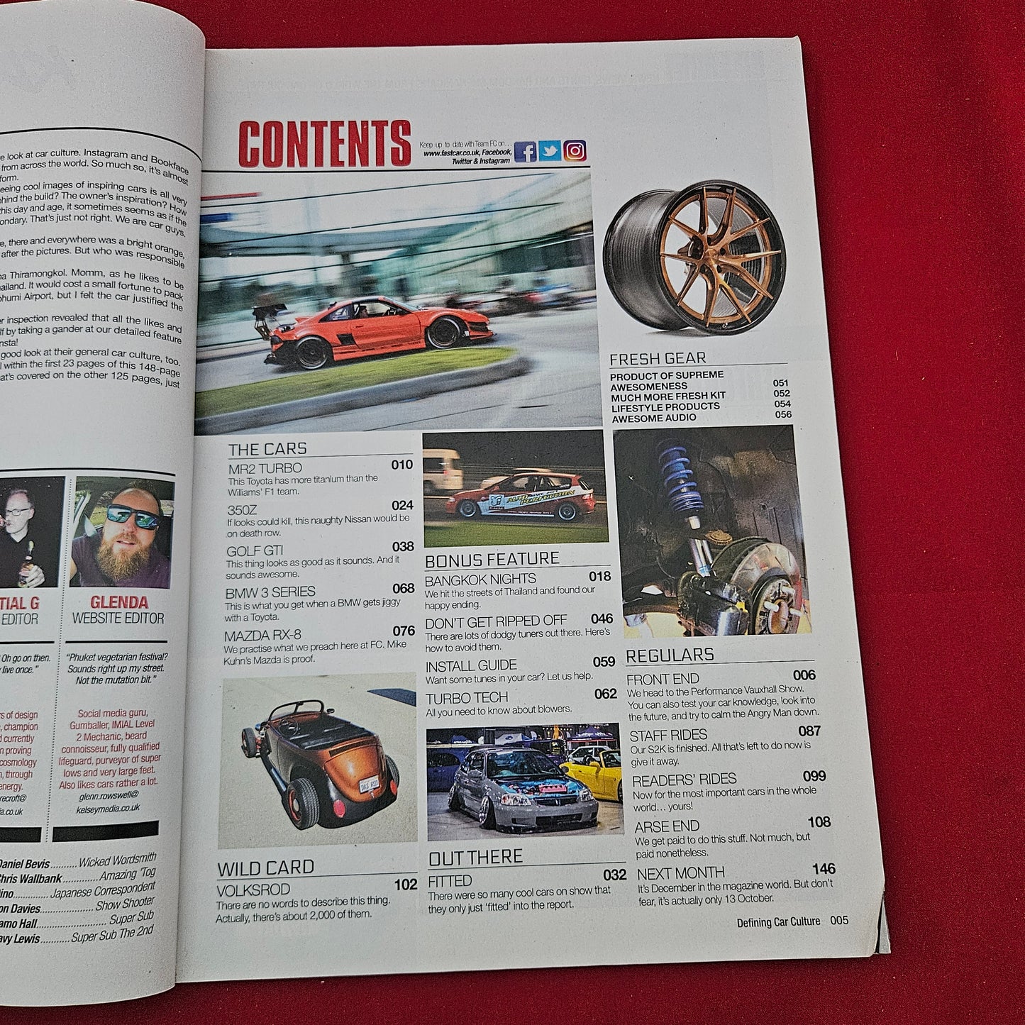 Fast Car Magazine November 2017 #387 (1294) MR2 Turbo 350Z E36 Volksrod