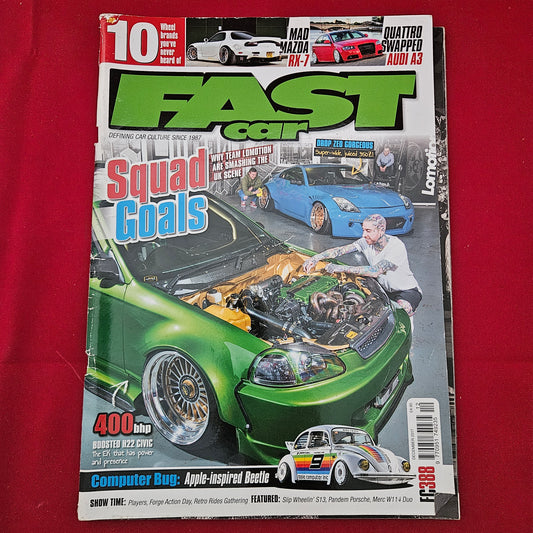 Fast Car Magazine December 2017 #388 (1294) Lomotion Civic 350Z Apple Beetle