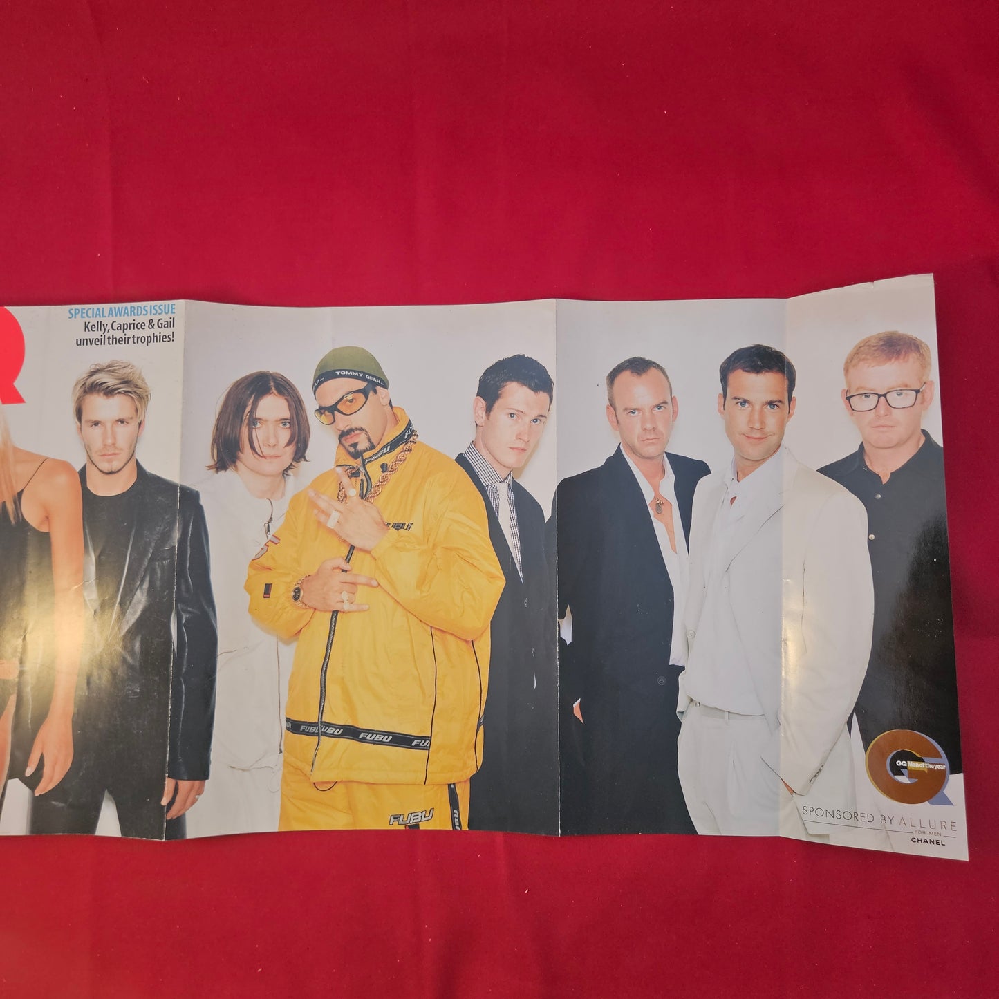 GQ British Magazine October 1999 #124 (1295) Men Of The Year Beckham Travolta Ali G