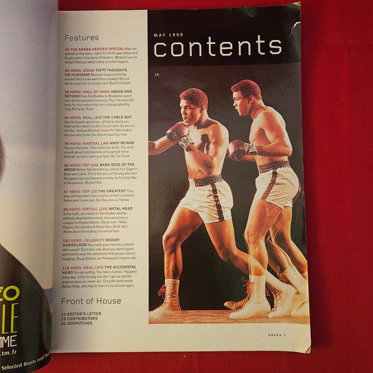 Arena Magazine May 1999 (1296) Muhammad Ali The Greatest 100 Heroes Issue