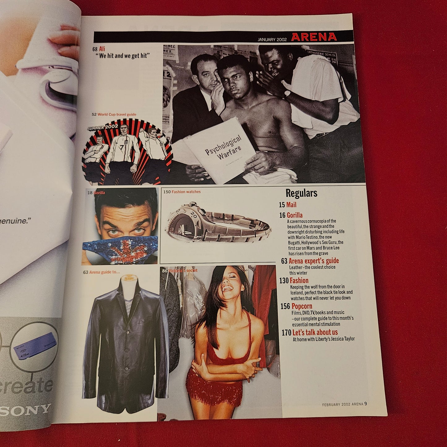 Arena Magazine February 2002 (1296) Victoria's Secret Ewan McGregor Will Smith