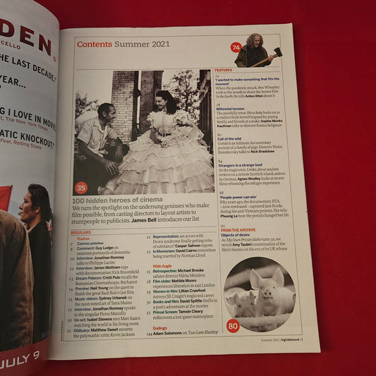 Sight & Sound Magazine Summer 2021 Vol 31 #6 (1297) 100 Hidden Heroes Shiva Baby