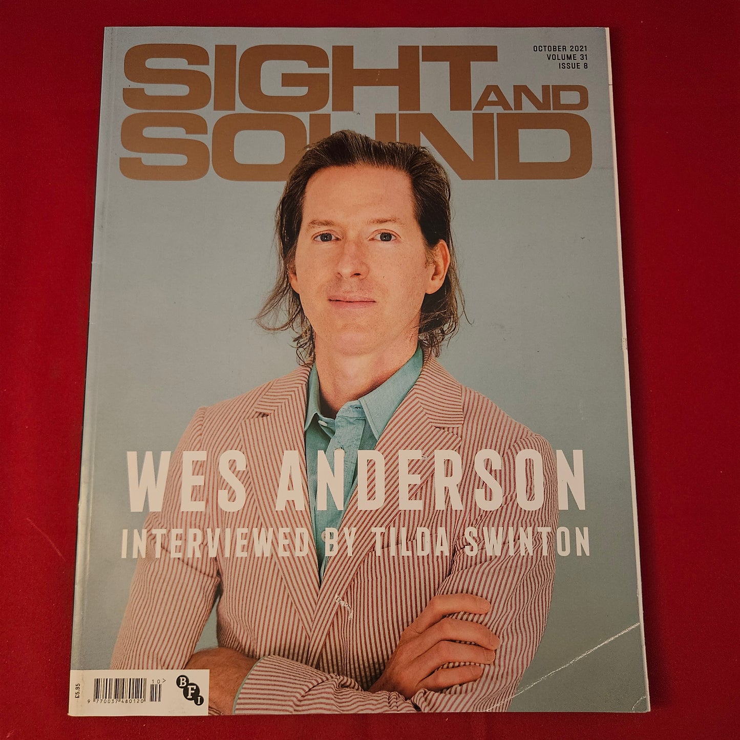 Sight & Sound Magazine October 2021 Vol 31 #8 (1297) Wes Anderson Tilda Swinton