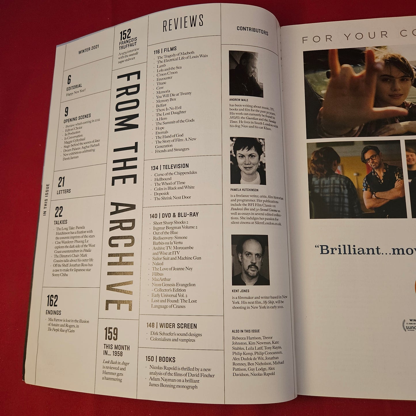 Sight & Sound Magazine Winter 2021-22 Vol 32 #1 (1297) Films of the Year PTA