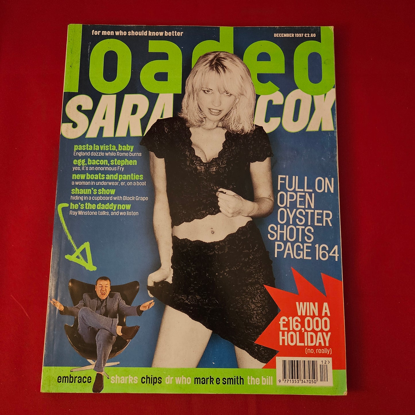 LOADED Magazine December 1997 (1298) KELLY BROOK POSTER Sara Cox Ray Winstone 90s