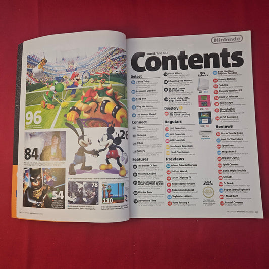 NINTENDO Magazine June 2012 #82 (1301) MARIO TENNIS OPEN GameCube SNES Epic Mickey