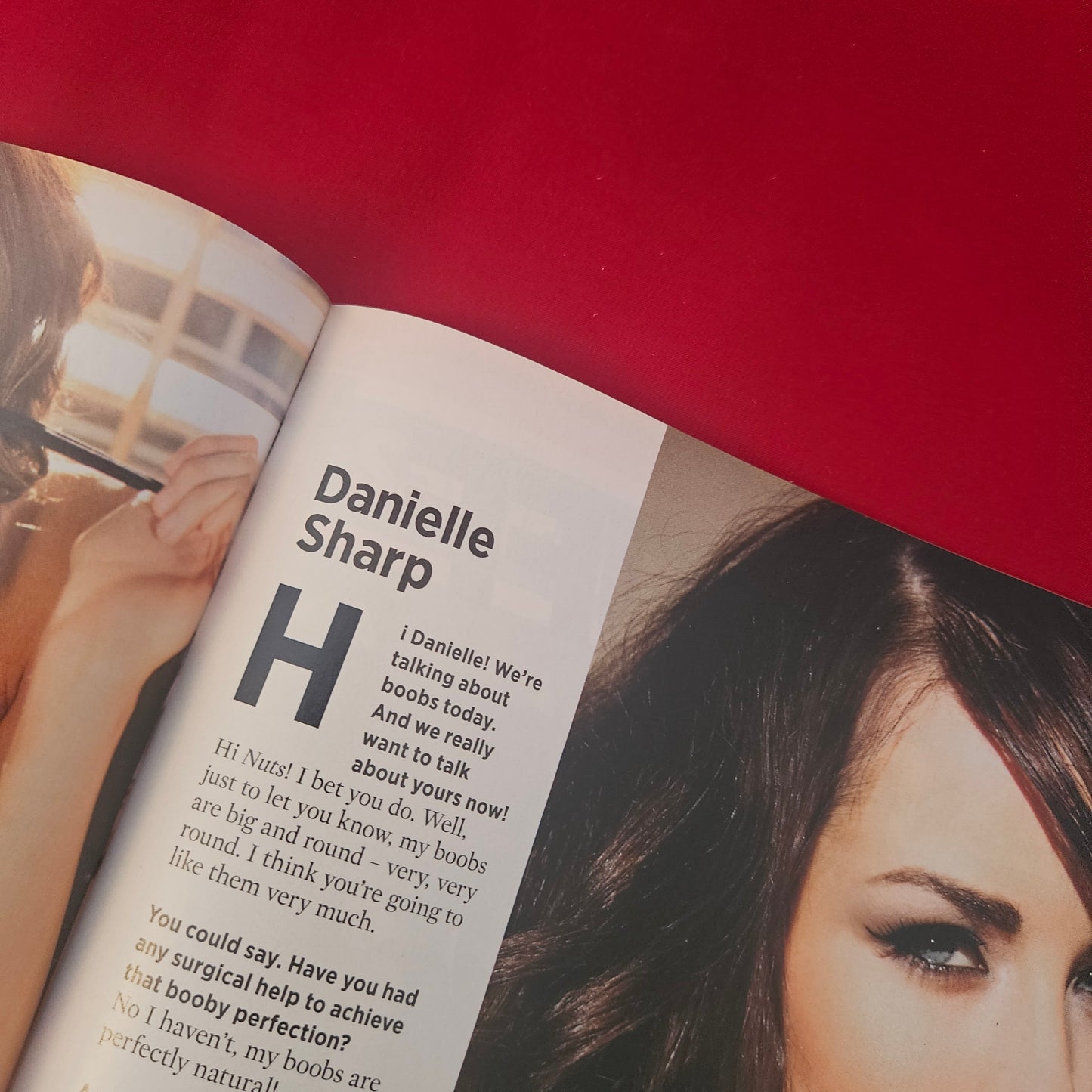 NUTS Magazine 23-29 November 2012 (1302) LUCY COLLETT POSTER Holly Peers Danielle Sharp