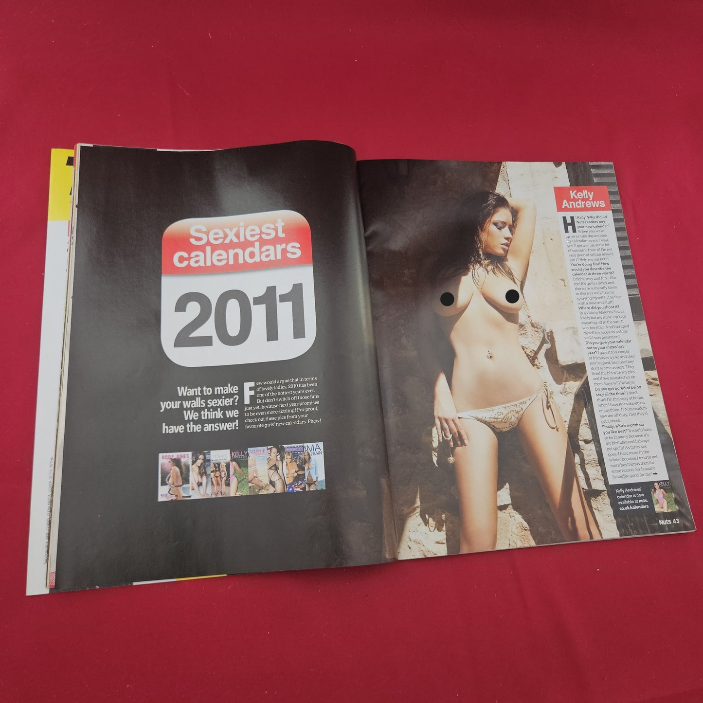 NUTS Magazine 1-7 October 2010 (1303) LUCY PINDER Rosie Jones Sophie Howard