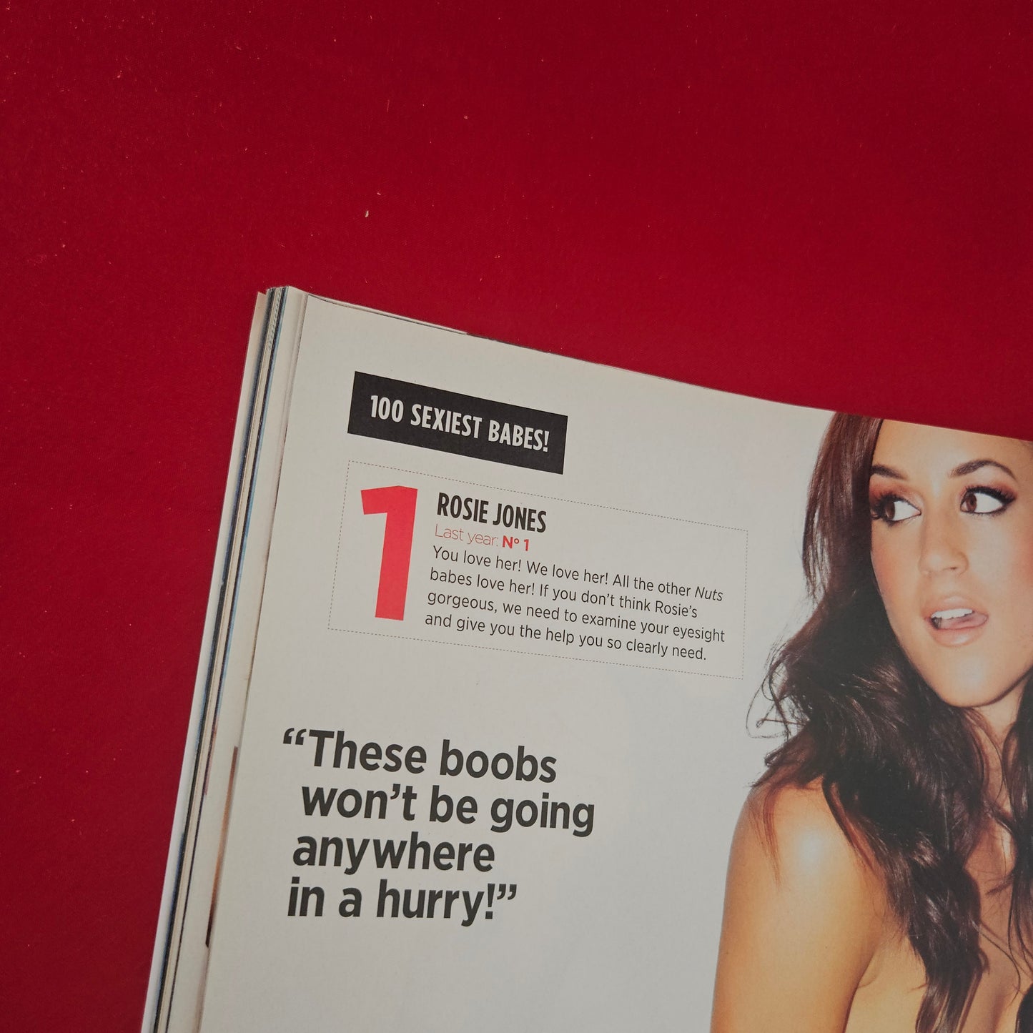 NUTS Magazine 2-8 December 2011 (1303) ROSIE JONES 100 Sexiest Babes Lucy Pinder
