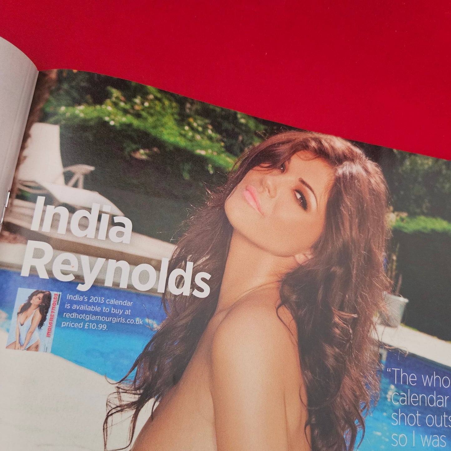 NUTS Magazine 4 October 2012 (1303) SOPHIE READE POSTER Lucy Collett Rosie