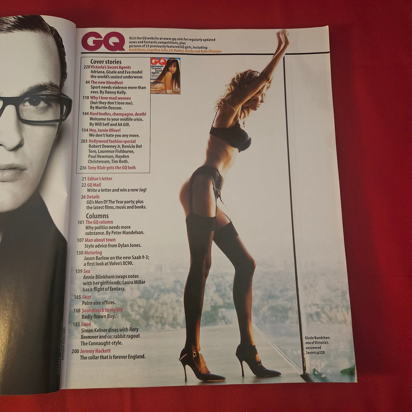 GQ Magazine November 2002 (1311) ADRIANA LIMA Gisele Victoria's Secret RDJ