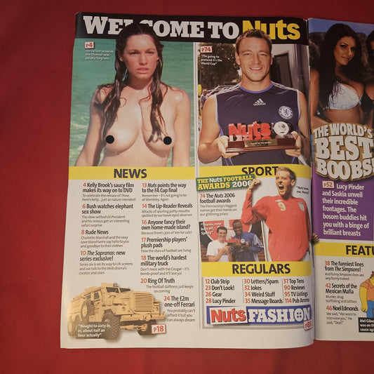 Nuts Magazine 11-17 August 2006 (1313) Lucy Pinder Saskia Kelly Brook