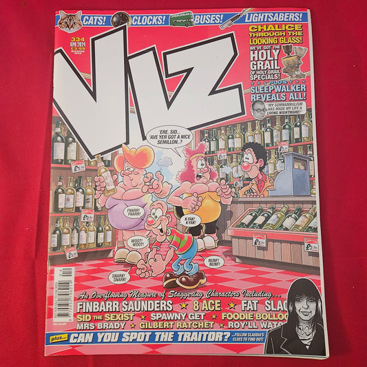 Viz Comic Magazine Issue 334 Apr 2024 (1314) Finbarr Saunders 8 Ace Sid