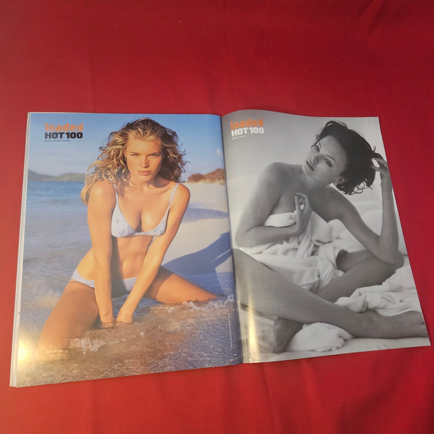 Loaded Magazine Supplement HOT 100 Women (1315) Penelope Cruz Charlize Theron