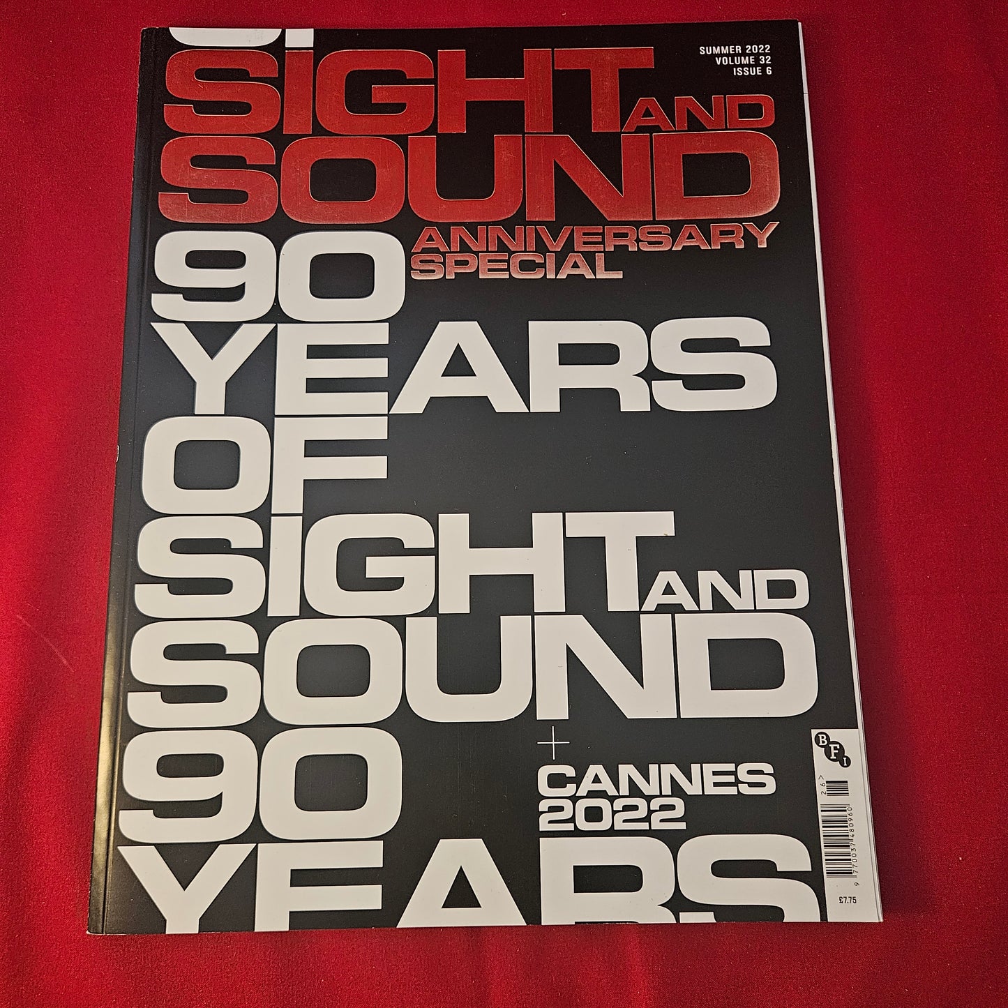 Sight & Sound Magazine Summer 2022 (1316) 90th Anniversary Cannes Elvis EEAAO BFI  EBAY DESCRIPTION